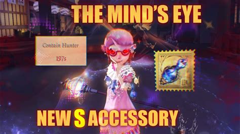 Identity V New S Tier Accessory For The Mind S Eye — Radiance Idv Gameplay Youtube