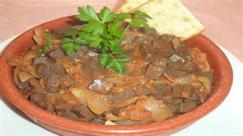 Sangre De Pollo Encebollada Con Tomate Recetas De Cocina Youtube