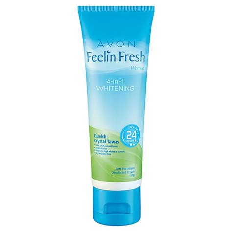 Avon Feelin Fresh Quelch Crystal Tawas Anti Perspirant Deo Cream 60 G