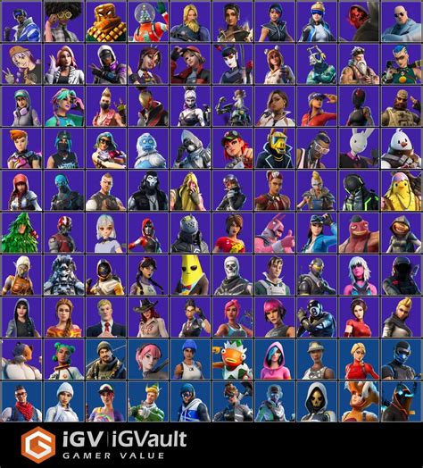 [pc Psn Xbox] 228 Skins Og Stw Neo Versa Blue Team Leader