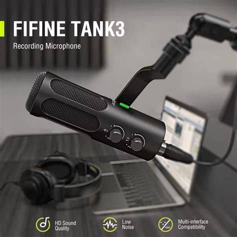 Fifine Ampligame Am6 Monitor Mix Rgb Microphone Condenser Microphone