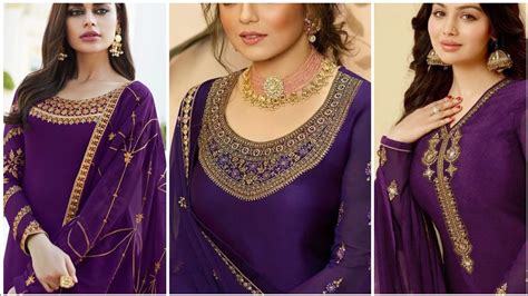 Purple Colours Combination Ideas Suits Kurti Dress Purple Colour