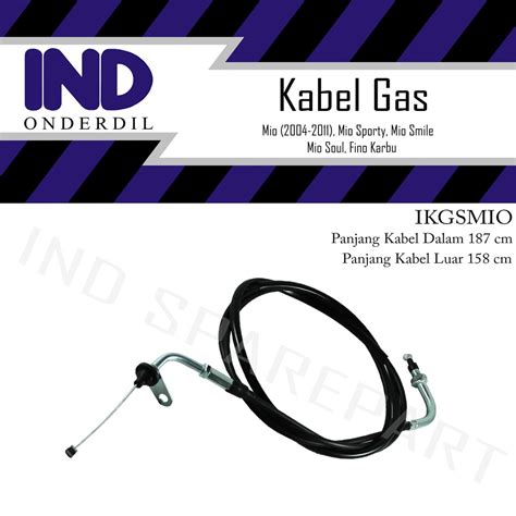 Jual Kabel Tali Kawat Gas Honda Mio Lama Mio Soul Mio Sporty Fino Karbu