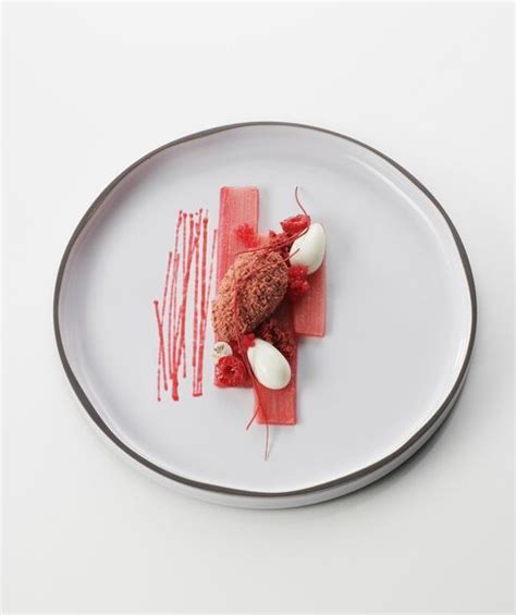 Recipe PINK RHUBARB Valrhona Let S Imagine The Best Of Chocolate