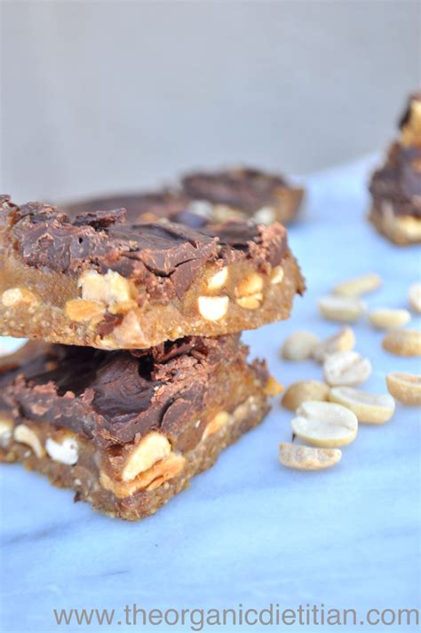 Healthy Homemade Snickers Bar - Real Ingredients