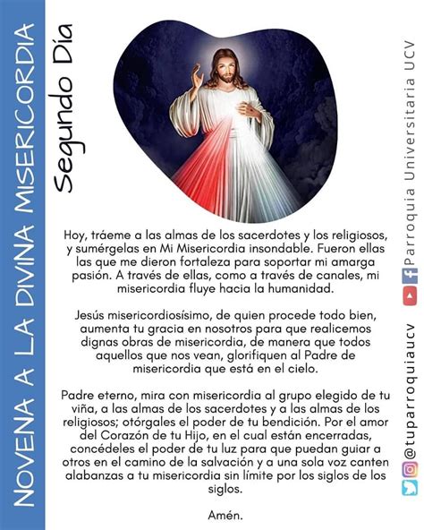 Novena A La Divina Misericordia Segundo Día Cheap Sale smarys org