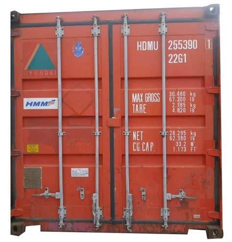 40feet Galvanized Steel Shipping Container At 190000 Piece Shipping