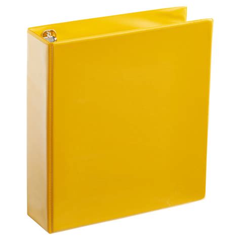 A4 4 Ring Binder 3 Inch Yellow Free Shipping On Orders Of 500