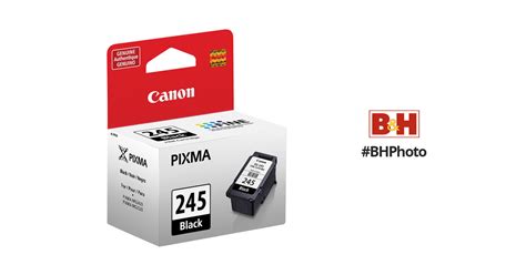 Canon PG-245 Black Ink Cartridge 8279B001 B&H Photo Video