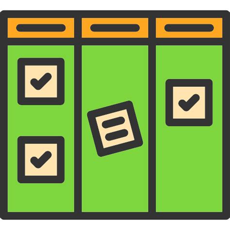 Ícone De Kanban Generic Outline Color