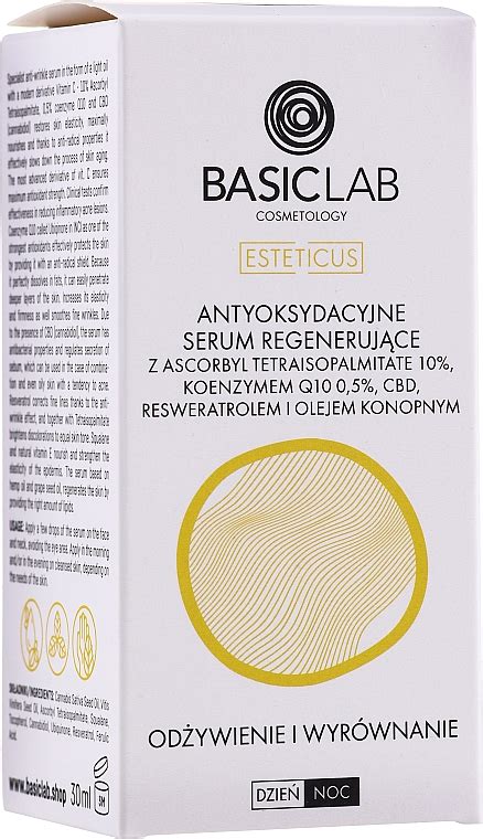 BasicLab Esteticus Face Serum Serum rewitalizujące i