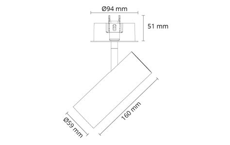 SG Tube Mini R Loftlampe 2700K Sort 320698 LavprisVVS Dk