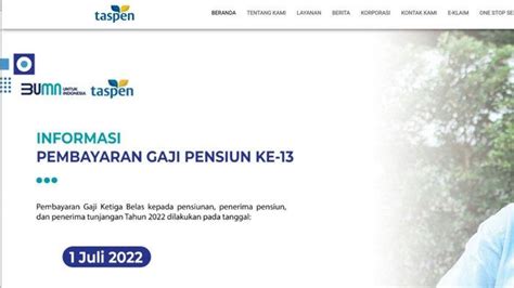 Gaji Ke Pensiunan Cair Mulai Hari Ini Berikut Aturan Pencairan