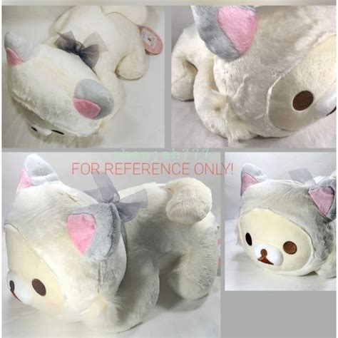 Rilakkuma San X 2018 Korilakkuma Cat Plush Xl Laying Down Japanese Kawaii Shopee Philippines