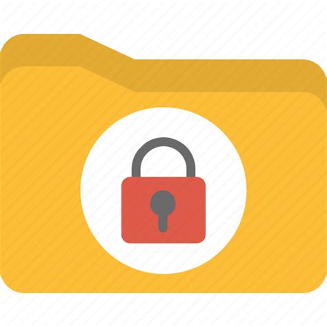 Documents Folder Lock Locked Private Secure Security Icon Download On Iconfinder