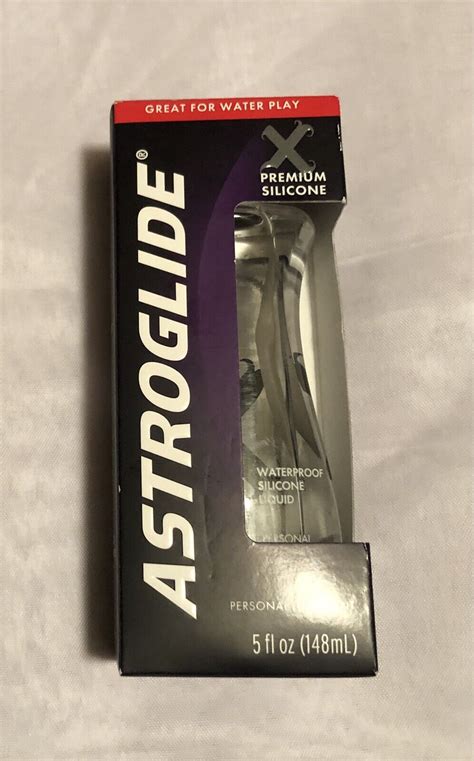 Astroglide X Premium Waterproof Silicone Personal Lubricant Oz Long