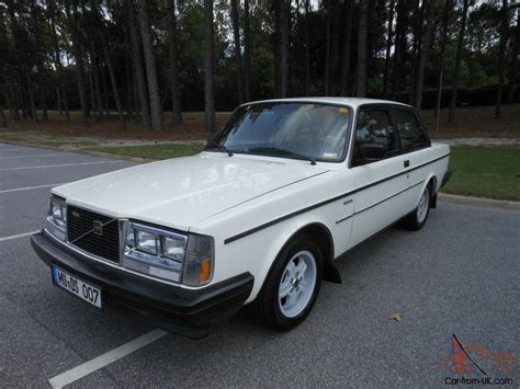 1984 Volvo 242 Glt Turbo Coupe Original White