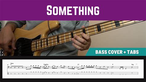 The Beatles Something Bass Cover Playalong Tab Youtube