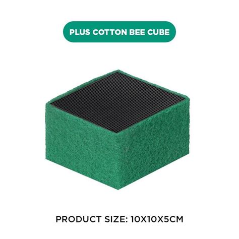 YEE Cube Filter Media By Activated Carbon Bamboo Fish Tank Filter