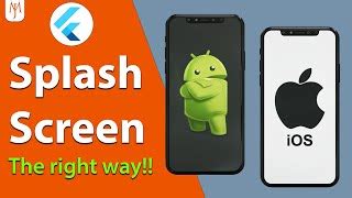 How To Create A Splash Screen In Flutter App Best Way In Native