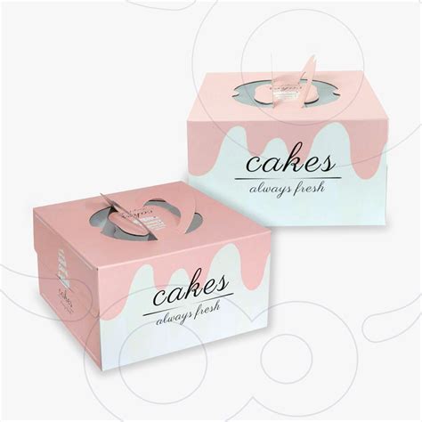 Cake Boxes Custom Printed Cake Packaging Wholesale