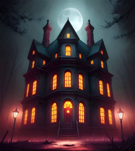 Fancy Spooky House By Dubbedemotions On Deviantart