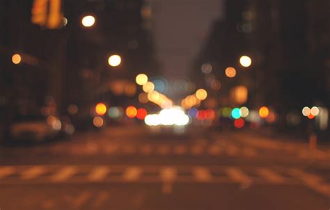 Blurry City Wallpapers Wallpaper Cave