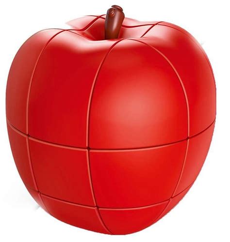 Cubo De Rubik 3x3 Con Forma De Manzana Apple Cube Cubilandia