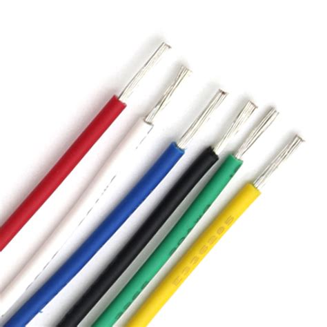 Awm UL3132 Flexible Silicone Rubber 22AWG Bare Copper Conductor High