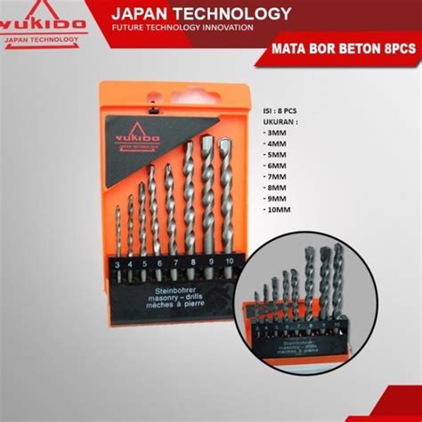 Jual Mata Bor Beton Set Pcs Mm Drill Mata Bor Impact Di Lapak