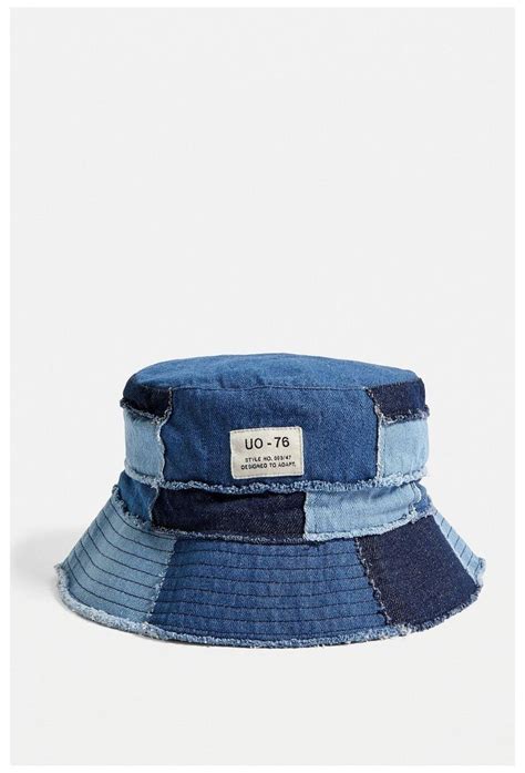 Pin By Camila Escribano On Patchwork Denim Bucket Hat Fashion