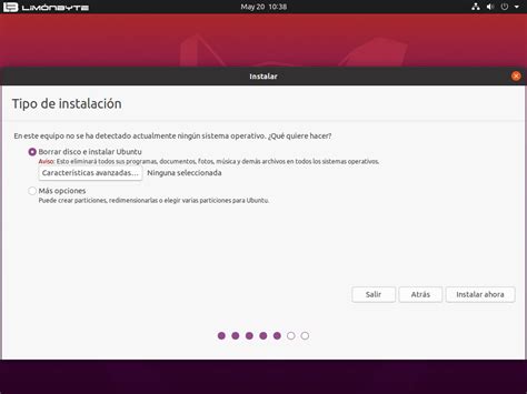 Guía práctica Cómo instalar Ubuntu 22 con asistente gráfico