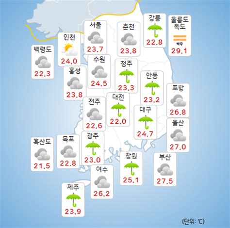 기상속보 오늘의 날씨 2023년 11호 태풍 하이쿠이 12호 태풍 기러기 현재 위치 및 예상 이동경로