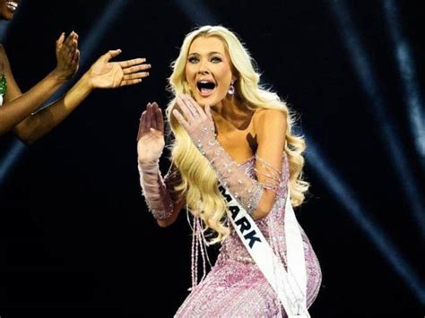 Miss Universo As Reaccion Victoria Kjaer Al Ser Coronada