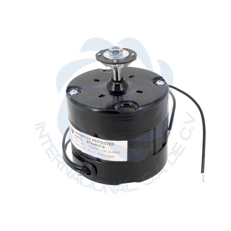 Motor fraccionario para refrigeración CCW 18W 1 40HP 60Hz 1550RPM 127V