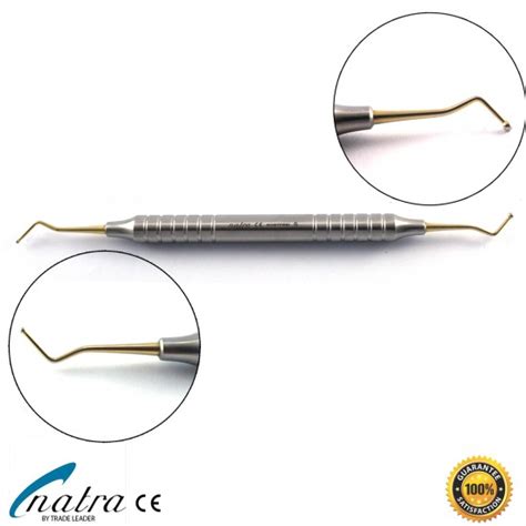 Composite Set 5 Pcs GOLD Dental Filling Instrument Probe Spatula