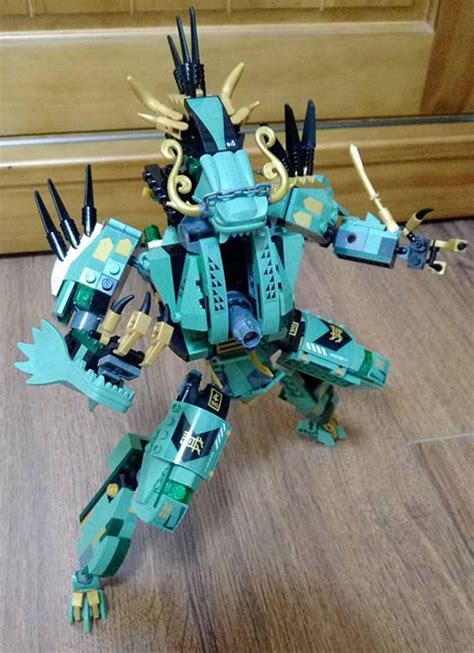 LEGO Ninjago Green Dragon 70612 Alternate Built