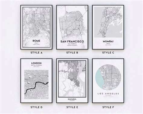 Alliance Map Print, Alliance Map Poster Wall Art, Oh City Map, Ohio ...