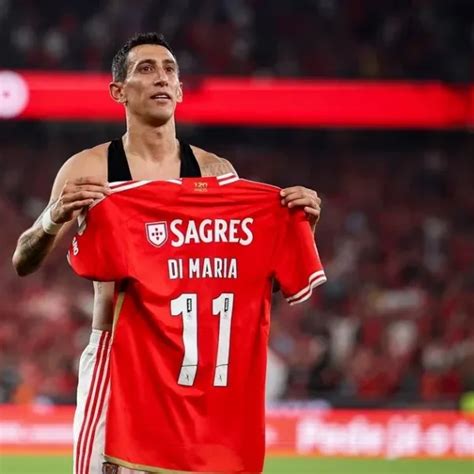 Ángel Di María marcó el gol que le dio la victoria al Benfica en el