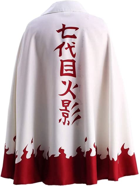 Ourcosplay Us Size Men S Uzumaki Cloak Th Hokage Cloak Boruto Cosplay