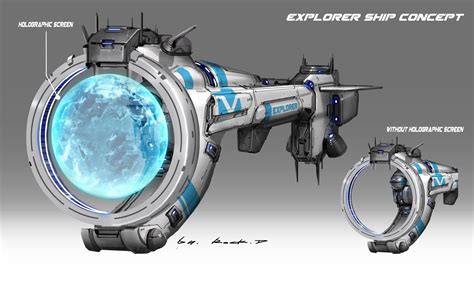 Explorer Ship concept, Rock D | Concept, Concept ships, Spaceship design