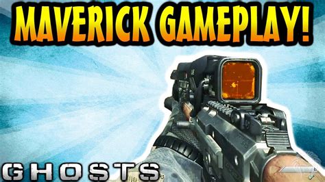 Cod Ghosts New Maverick Weapon Gameplay Footage Maverick A2 Sniper