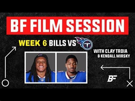 Buffalo Bills Vs Titans Week Film Session Youtube