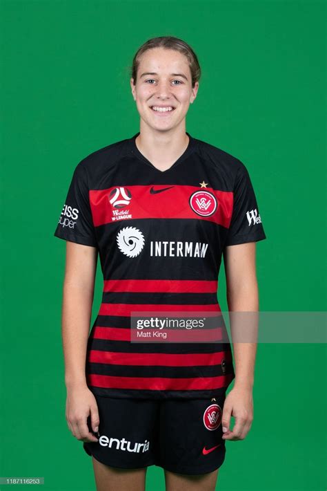 Courtney Nevin poses during the Western Sydney Wanderers W-League ...