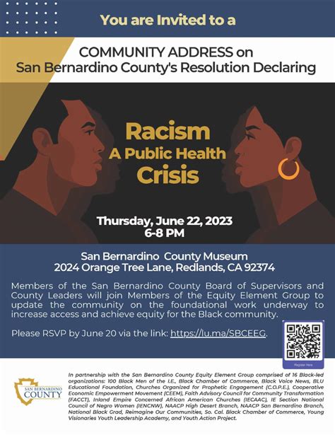 Community Address On San Bernardino County S Resolution Declaring