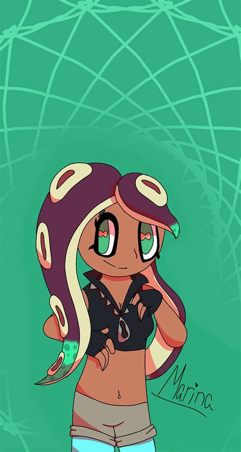 Marina Art Dj Drawing Inkling Octoling Splatoon Splatoon 2