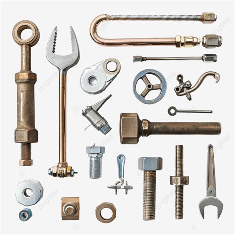 Collection Of Plumbing Tools, Plumbing, Tool, Instruments PNG ...