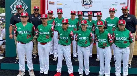 Es Hoy M Xico Jugar Semifinal En La Serie Mundial De Ligas Peque As N