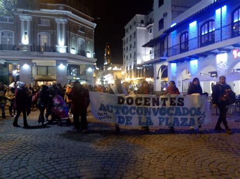 Fue Masiva La Marcha De Los Docentes En Salta Contra La Represi N