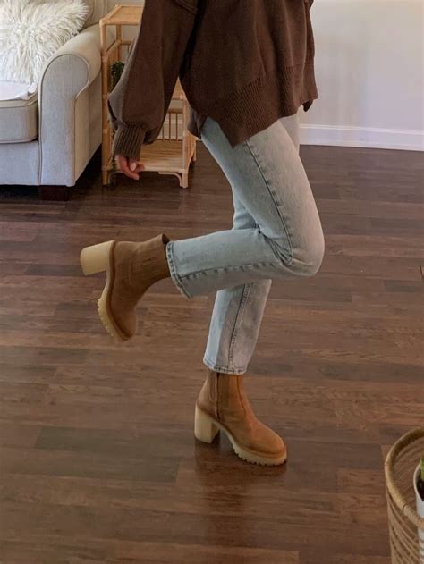 James Chelsea Boots Curated On LTK Fall Outfits Booties Outfit